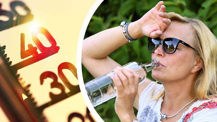 Deutschland erwartet heute und Morgen Temperaturhöchstwerte