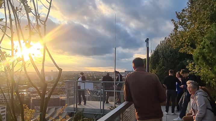 Schwammstadt - grüner Bunker Hamburg