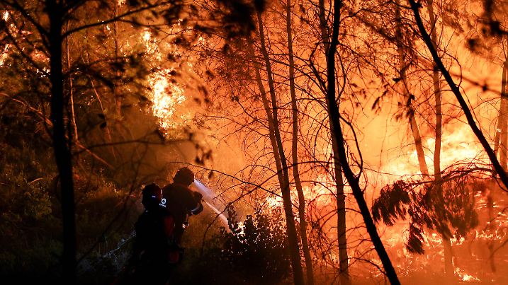 Wildfire in Greece