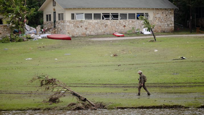 USA: Die Folgen der Überschwemmungen in Texas