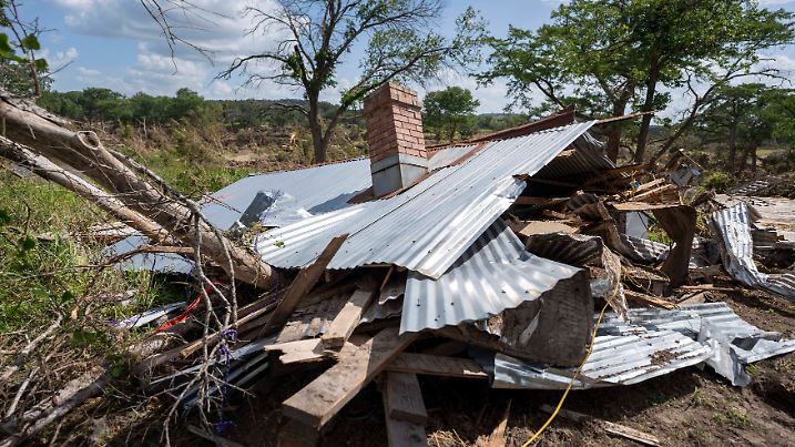 Rescue Efforts Continue In Texas Hill Country Following Flash Flooding On The Guadalupe River.