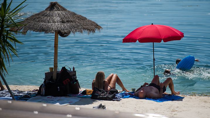 Der Hochsommer schlägt nochmal richtig zu - mit über 35 Grad kommende Woche.