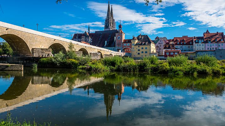 Regensburg old town