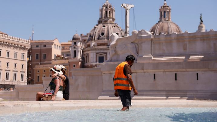 Hitzewelle in Italien