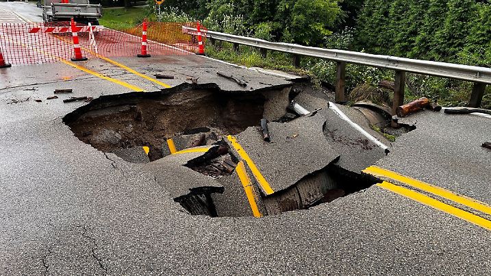 Unwetter in Milwaukee