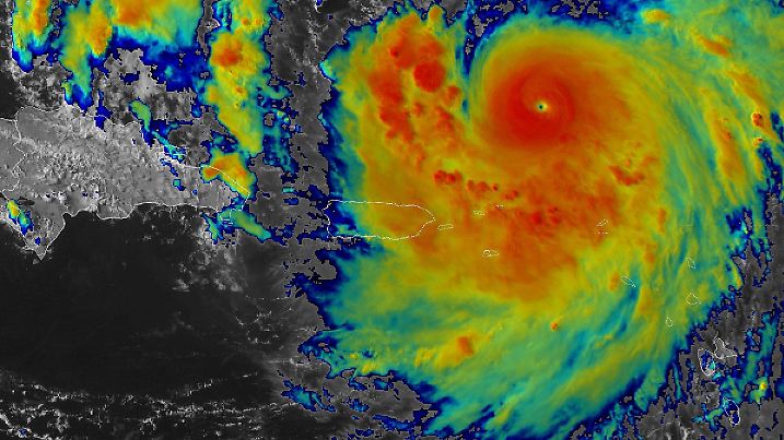 Hurricane Erin Strengthens Into Category 5 Hurricane