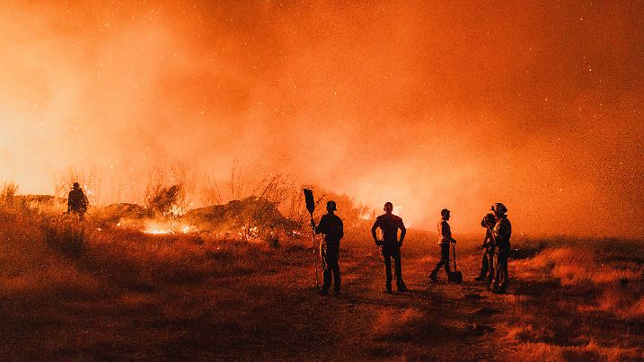 Waldbrand in Spanien