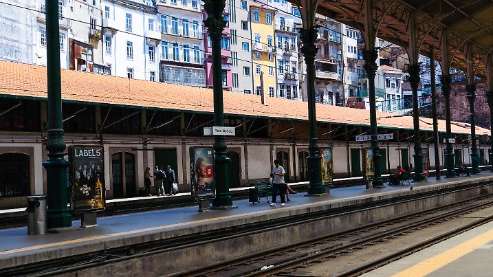 Sao Bento Railway Station (Estação de São Bento) located in the Historic Centre of Porto - Porto, Portugal, May 9 2024