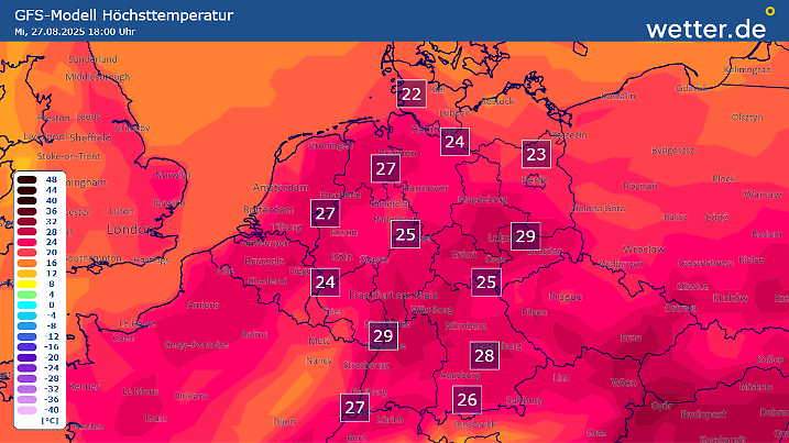 Nächste Woche wird es spürbar wärmer - zum Teil wackelt die Hitzemarke von 30 Grad.