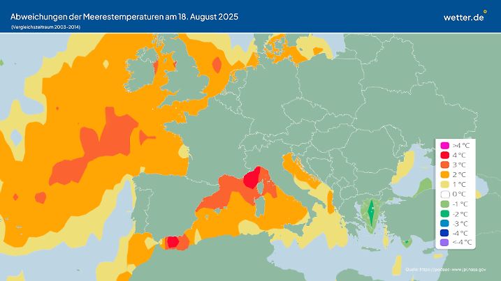 Der Energieüberschuss der Meere ist weiterhin enorm.