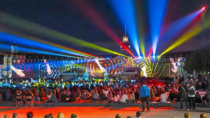 Schlosslichtspiele in Karlsruhe