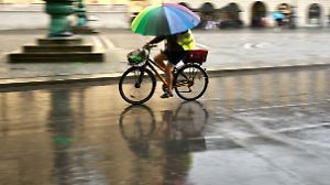 Regenwetter in Bayern