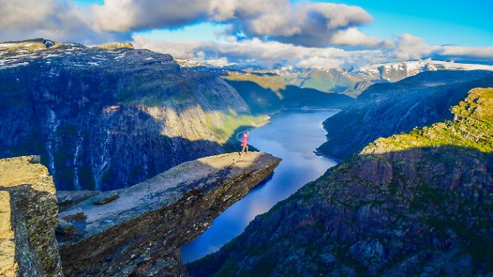 Trolltunga, Norway, Norwegen