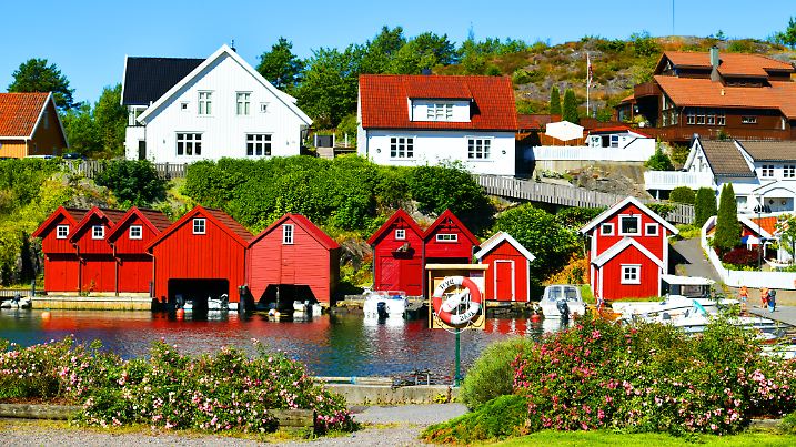 Kristiansand im Süden Norwegens