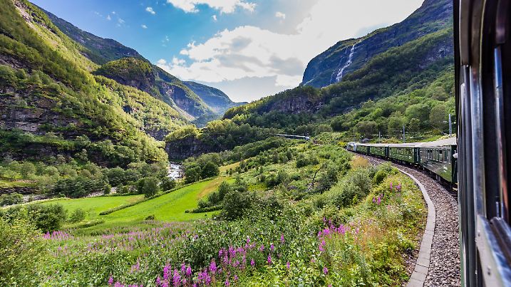 Bergensbanen zwischen Bergen und Oslo