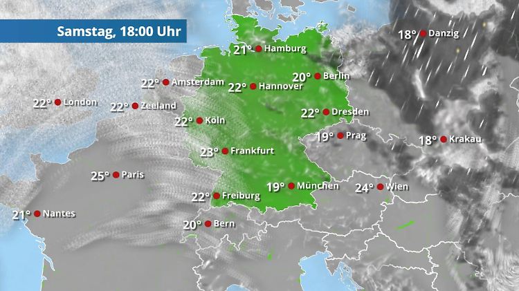 Nach Nebel nur im Osten ein paar Tropfen