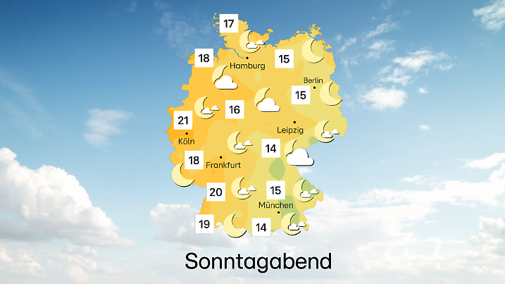 Das Wetter zur Mondfinsternis am Sonntagabend
