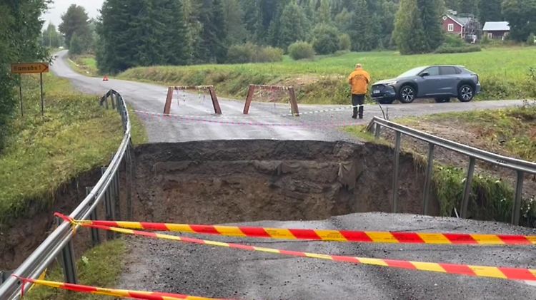 Storm Sweden Flooding