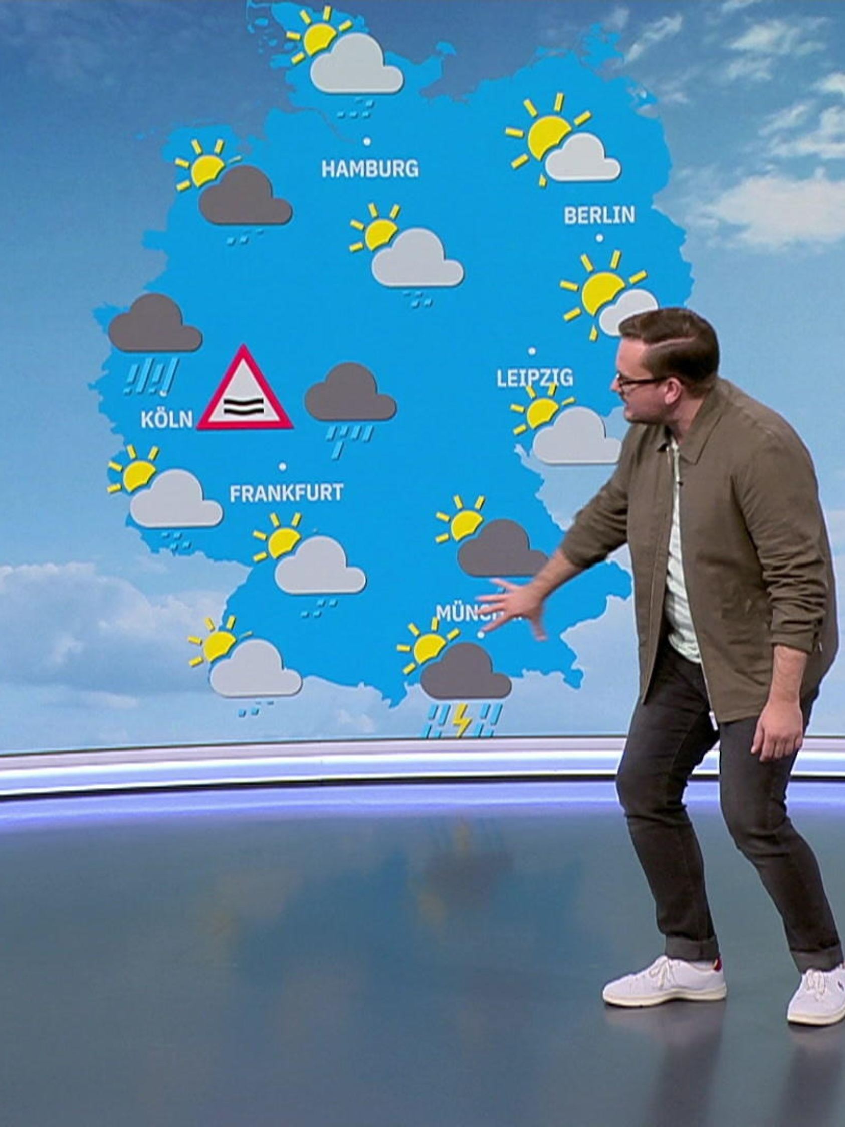 Aktuelle 3-Tage-Wettervorhersage 
