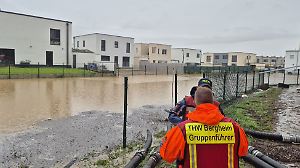 Starkregen in Nordrhein-Westfalen
