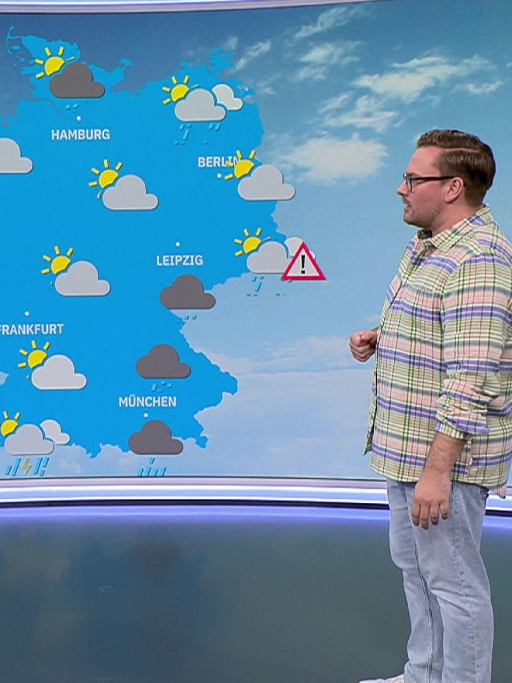 Aktuelle 3-Tage-Wettervorhersage 