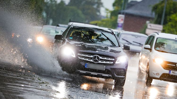 Regen in Nordrhein-Westfalen - Wetter