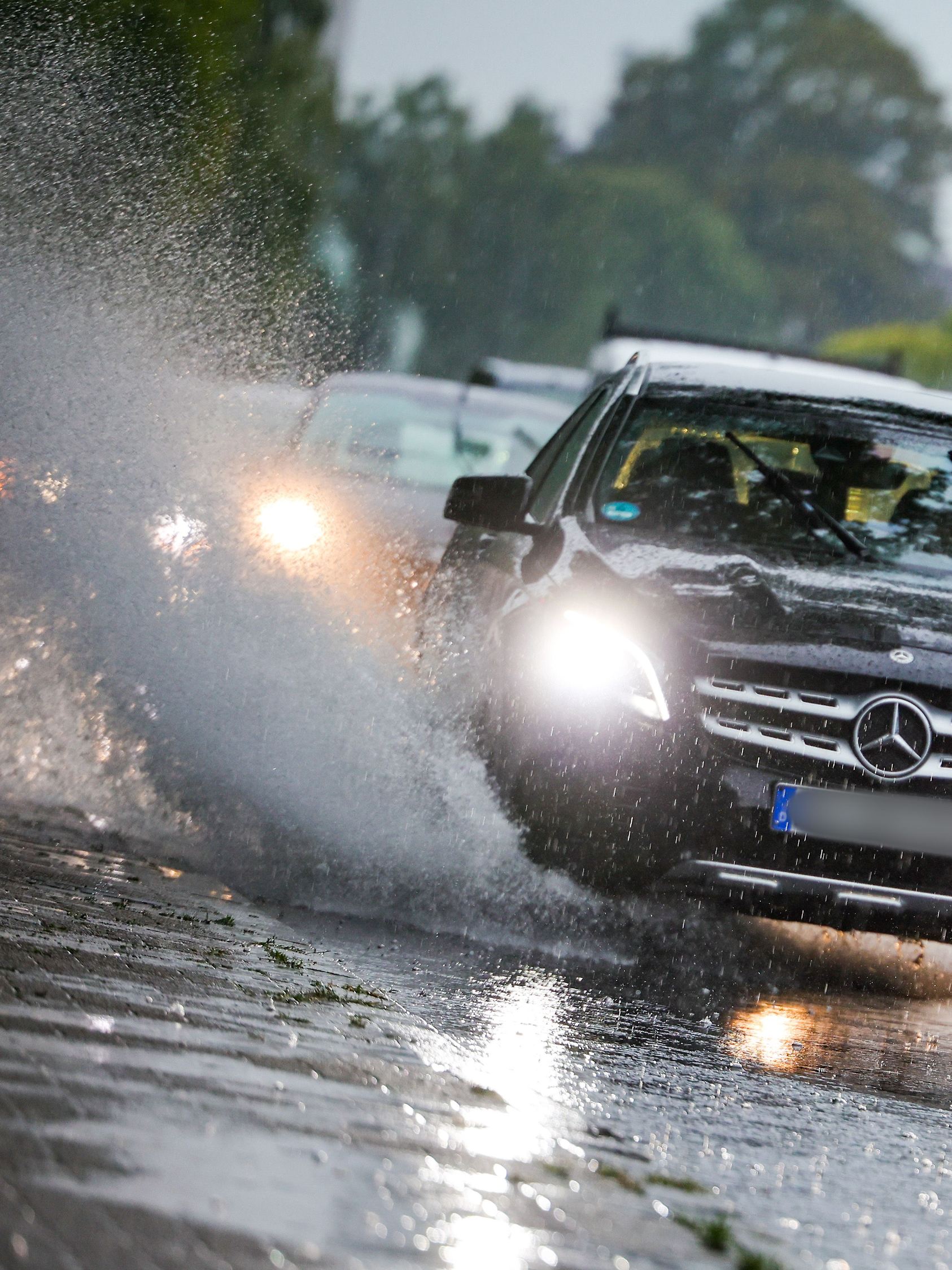 Regen in Nordrhein-Westfalen - Wetter