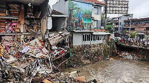 Major flood hit Bali after heavy rainfall