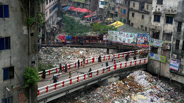 Umweltverschmutzung in Dhaka