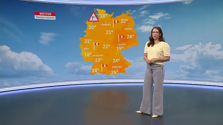 Aktuelle 3-Tage-Wettervorhersage 