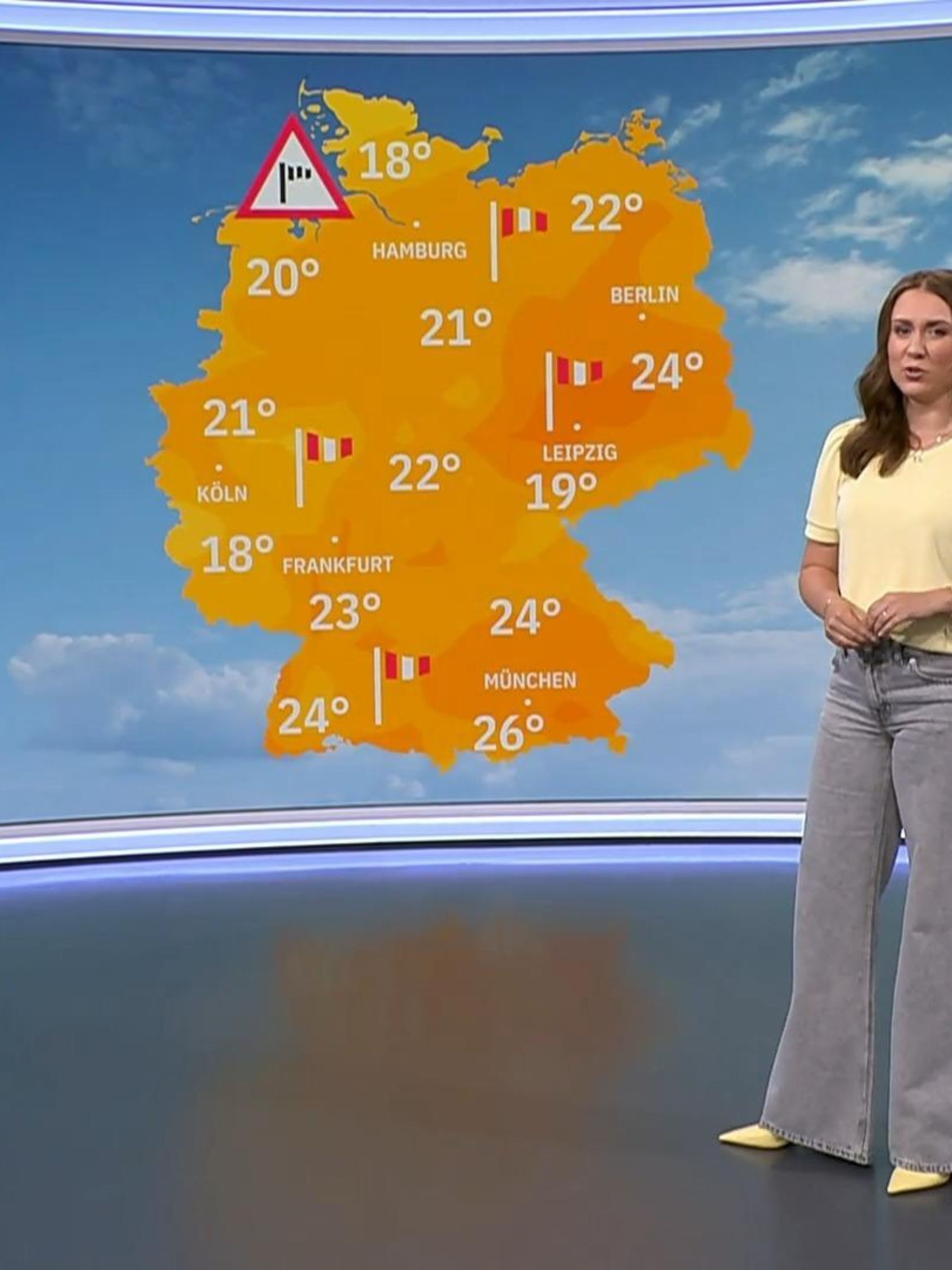 Aktuelle 3-Tage-Wettervorhersage 