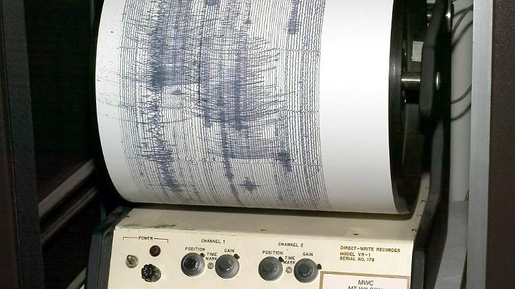 Erdbebenmessung - Seismographen
