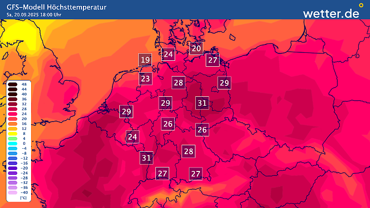 Hitze und Blitze - erst Turbo-Sommer, dann kräftige Gewitter