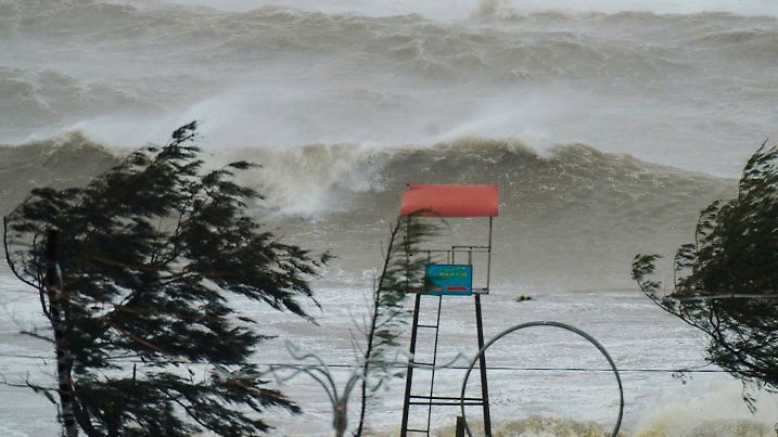 Taifun «Kajiki» - Vietnam