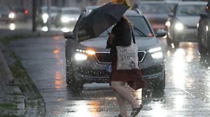 Unwetter in Sachsen