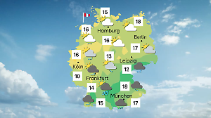 Wettervorhersage für Montag, 22. September in Deutschland