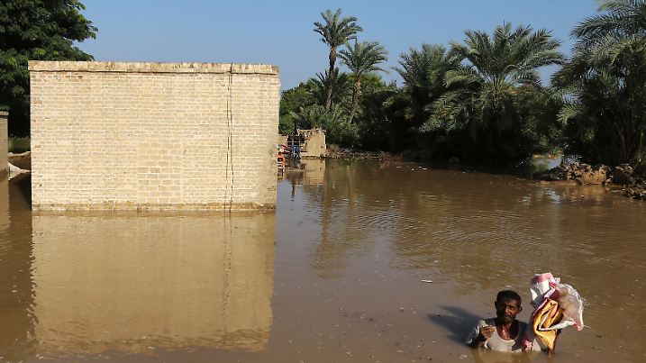 Überschwemmungen in Pakistan