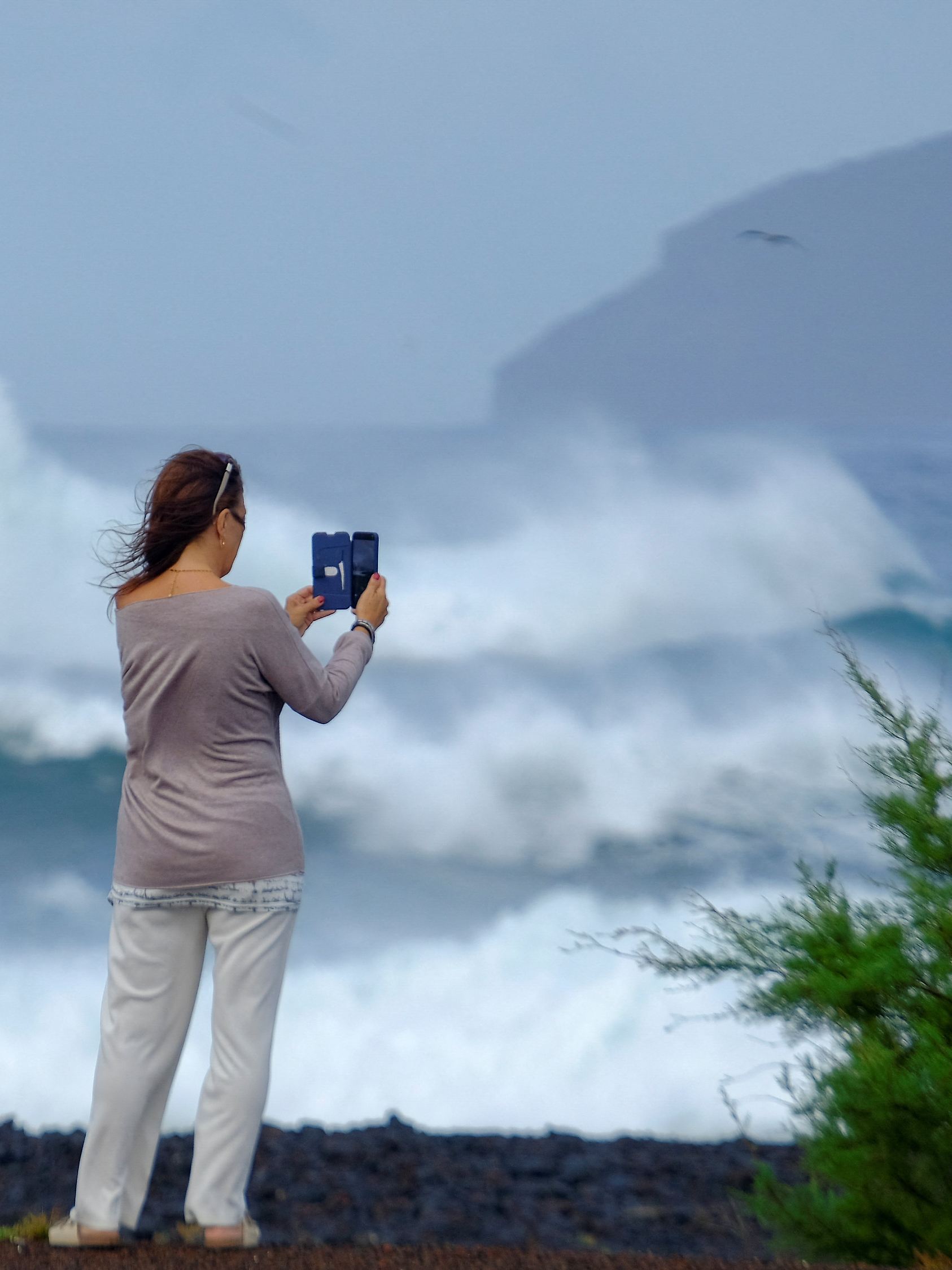 Post-Tropical Cyclone Gabrielle in Pico island in Azores