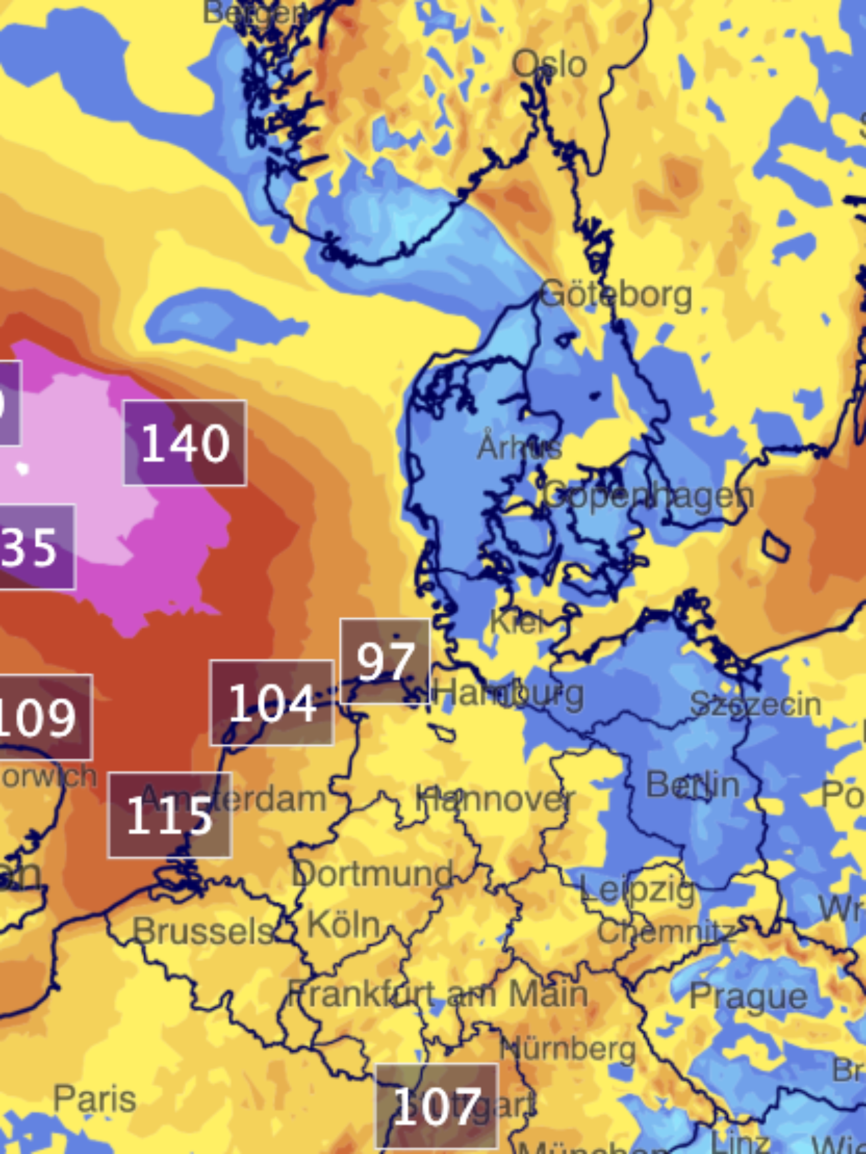 wie wird das wetter in pforzheim