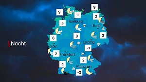 Frost! So eine kalte Nacht gab es lange nicht