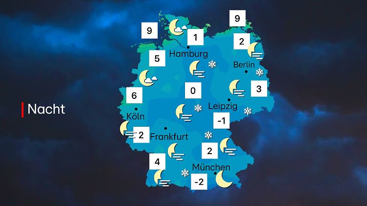Frost! So eine kalte Nacht gab es lange nicht