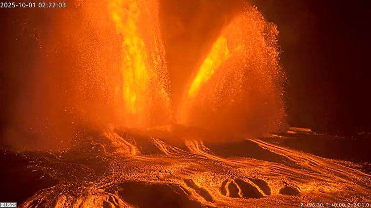 Hawaii Kilauea Volcano