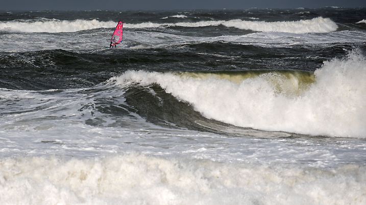 Sturmflut an der Nordsee - Insel Sylt