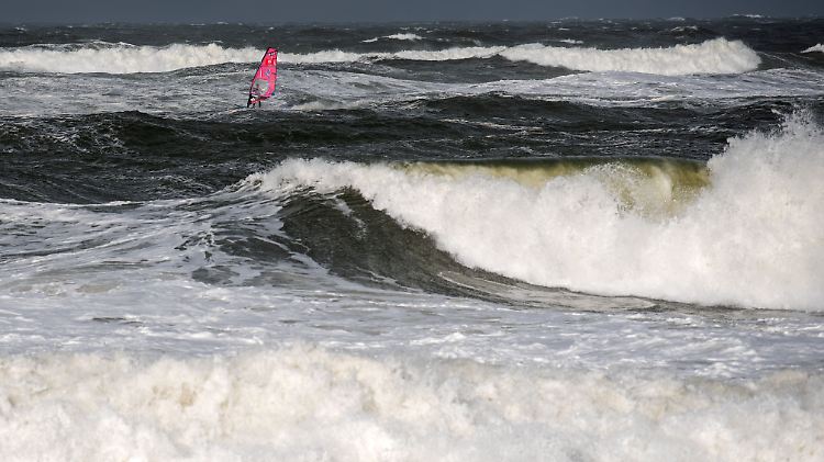 Sturmflut an der Nordsee - Insel Sylt