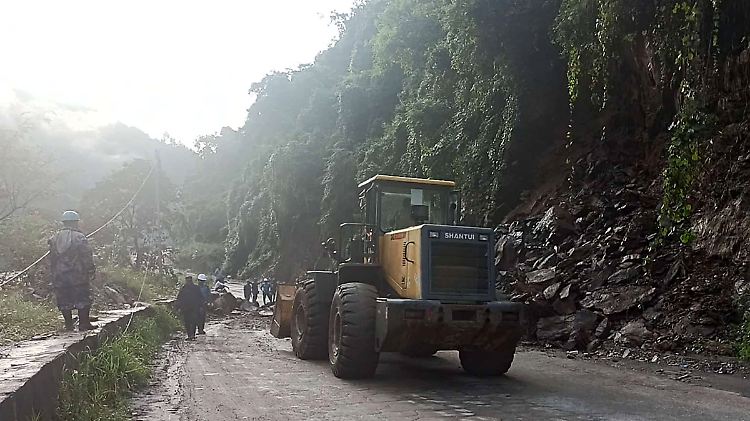 Überschwemmungen in Nepal