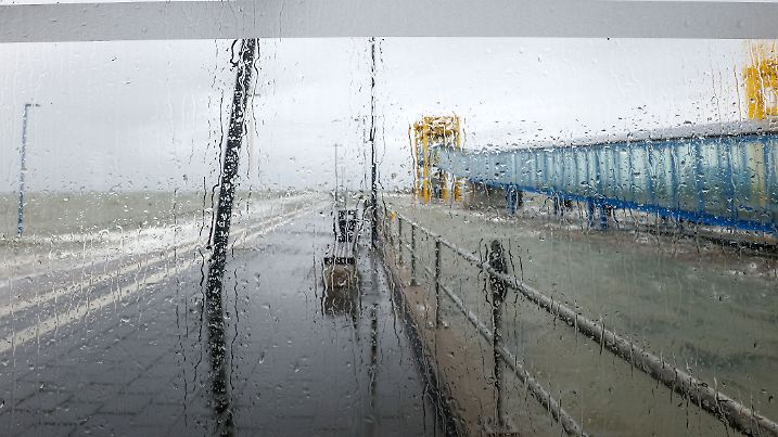 Sturmflut an der Nordsee