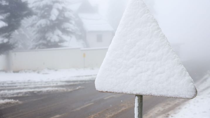 Wintereinbruch in Bosnien-Herzegowina