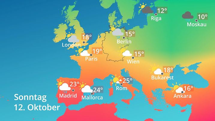Herbstferien: Regenrisiko auf Mallorca