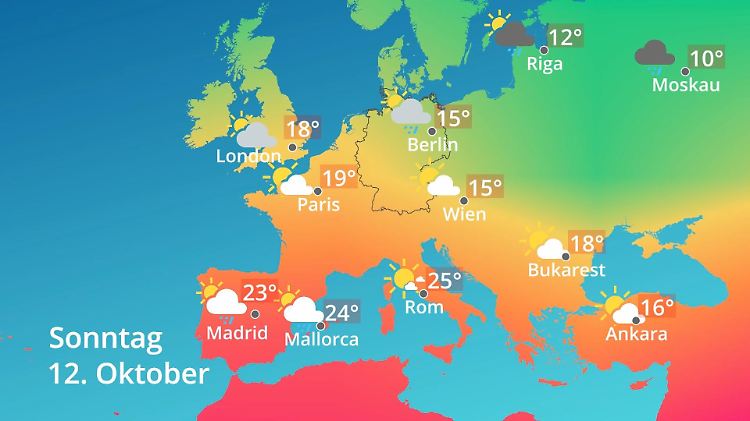 Herbstferien: Regenrisiko auf Mallorca
