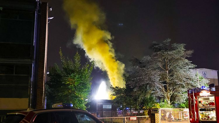 Nach Störfall: Gaswolke über Mainaschaff